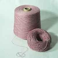 Lace Weight Organic Cotton Yarn 10/2 - Mauve